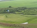 Полет на параплане. В кадре мой друг Рамзес