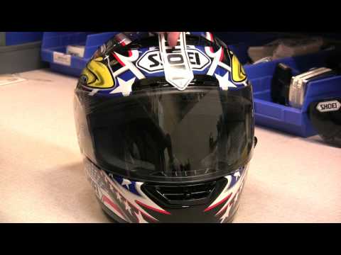 how to adjust shoei qwest visor