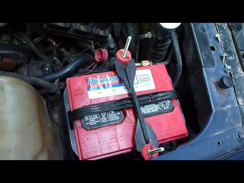 7-20-12 Buick LeSabre Battery Tray Replacement