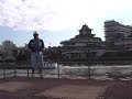 CS : Chinagora and barge on Seine river