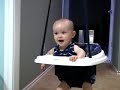 Baby giggling
