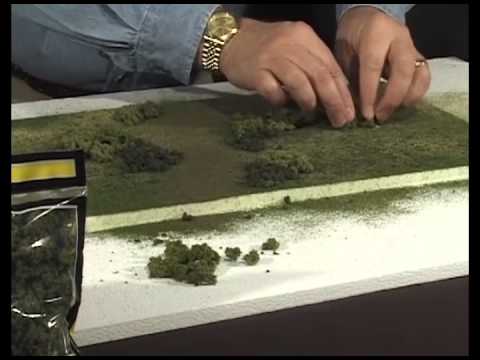 how to make n gauge scenery