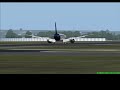 POSKY 777-200ER landing in London POSKY 777-200ER landing in London