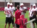 Nebraska football practice Aug. 6, 2008