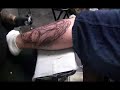 Tattoo at 4x Speed..