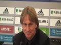 Tifo en persconferentie Ajax-Feyenoord Tifo en persconferentie Ajax-Feyenoord