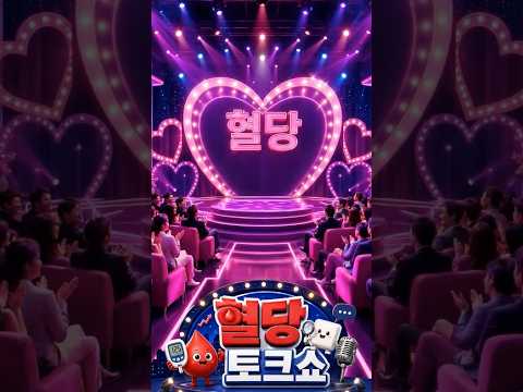 혈당 토크쇼