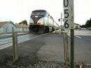 Major horn show by engineer on Amtrak #717 with CDTX #2003
