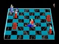 no king vs. king - any situation where the only moves a player can do put him in check automatically ends the game as a stalemate in this version of chess. the king sure hides a lot of tricks in his coat.