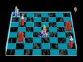 no king vs. king - any situation where the only moves a player can do put him in check automatically ends the game as a stalemate in this version of chess. the king sure hides a lot of tricks in his coat.