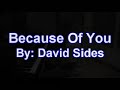  Ne-Yo Ne Yo Neyo Because Of You on piano By David Sides