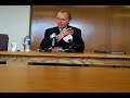 Laurence Spraggs interview to be MCCs next president, Part 1