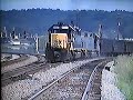 CSX Coal Trains at Barboursville, West Virginia