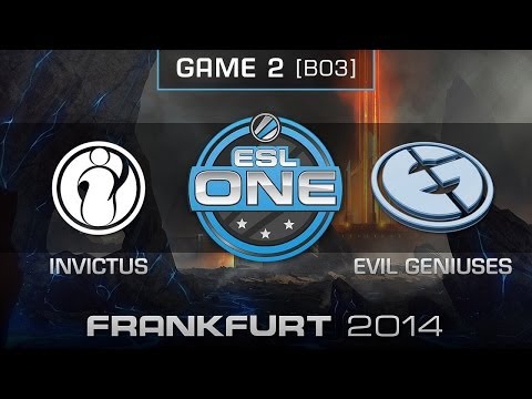 Invictus Gaming vs. Evil Geniuses - Grand Final Map 2 - ESL One Frankfurt 2014 - Dota 2