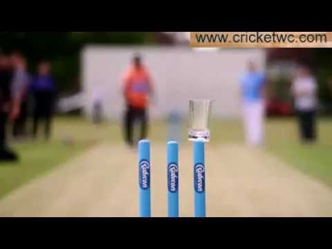 Muttiah Muralitharan vs Graham Swann Coin hitting Challenge MUST SEE!!