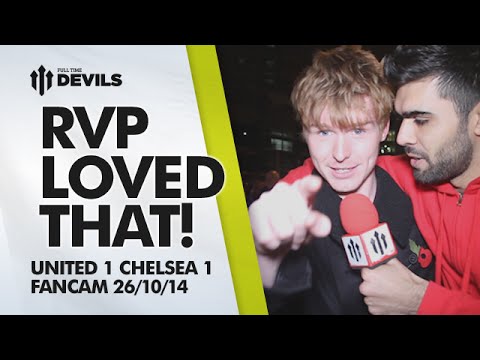 Van Persie Loved That! | Manchester United 1 Chelsea 1 | FANCAM Van Persie Loved That! | Manchester United 1 Chelsea 1 | FANCAM