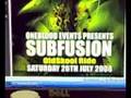 Saturday 26th July 08 @ Brixton Mass SubFusion OldSkool Ride