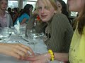 Hannah Putting Glasses On Her Hands Hannah Putting Glasses On Her Hands