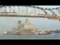 NOAA Helps USS New York Clear Bridge