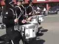 Montreal Drumline, March 13 2007, Châteauguay parade