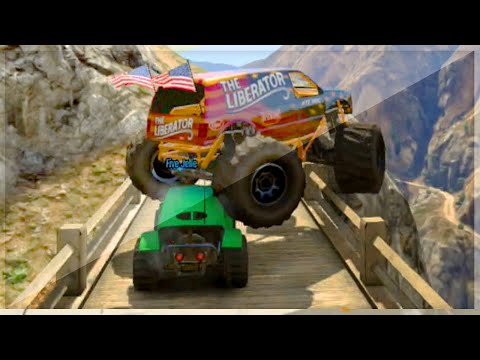 Monster Truck VS Stunt Buggy (GTA 5 Funny Moments)