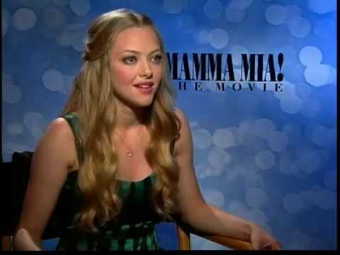 chuck the movieguy - I LOVE this girl! Chuck the Movieguy interviews Amanda Seyfried for Mamma Mia! the Movie. Presented in YouTube HD.