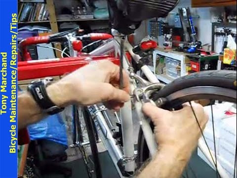 how to adjust v brakes on a road bike