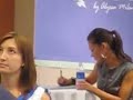 alyssa milano signing autographs at fanfest july 9.