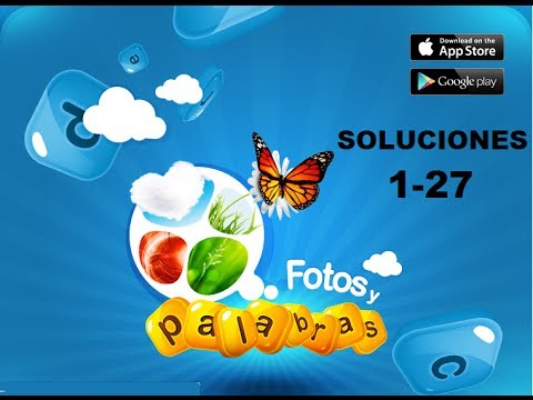 fotos - TODAS LAS SOLUCIONES DEL JUEGO de forma rapida. Os dejo un vídeo rápido de soluciones al juego de Facebook fotos y palabras. Iré subiendo mas respuestas, per...