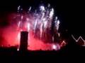 Feuerwerk am Holstentor in Lübeck