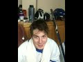 Postgame interview with Calumet Wolverines' forward Gust Junttila