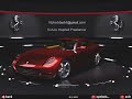 Need for Speed Ferrari Scaglietti showroom.