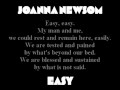 Joanna Newsom - Easy (with lyrics)