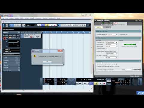 TC Electronics Studio Konnekt 48 w/ Cubase 5, 192KHz recording TC Electronics Studio Konnekt 48 w/ Cubase 5, 192KHz recording