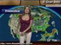 videos de Paola Elorza [Descenso de Temperaturas y Temperaturas Calidas]
