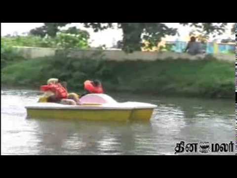 Dinamalar - Boat Race in Kuttralam - Dinamalar July 31st 2014 Tamil Video News.