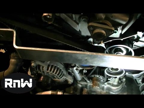 How to Replace the Timing Belt on a VW Passat AUDI A4 A6 2.8L Engine Part 3