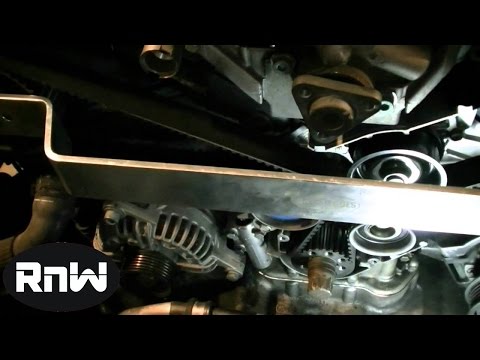 how to change timing belt on vw passat