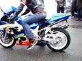 Suzuki gsxr 600 burnout