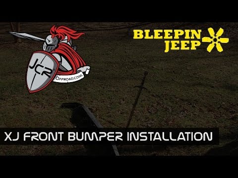 how to remove xj front bumper