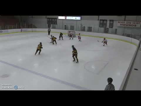 #16 White - Hit and Goal vs. Estevan - 2019-2020 Season