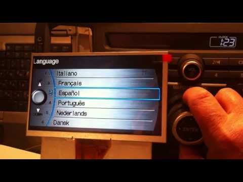Replacement OEM monitor in the navigation system Honda\Acura. Part I