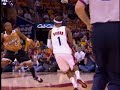 lebron james brings the house down with a huge alley oop slam