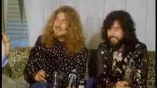 Jimmy Page & Robert Plant Interview - New York - 1970