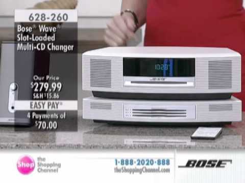 how to connect bose cd player to tv