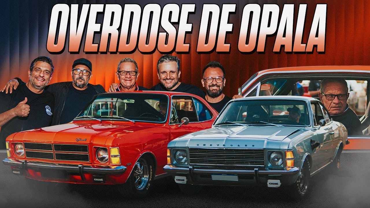 Participei da Noite do Opala em Curitiba e encontrei várias raridades!