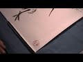 Dry-mounting and After-touches of a Chinese Painting with Silicone Paper