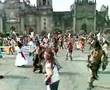 Concheros celebrando la fundacion de Tenochtitlan