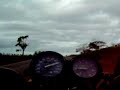 CB 500 dando 200km