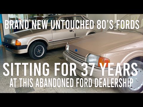 Concesionario Ford abandonado en Alemania